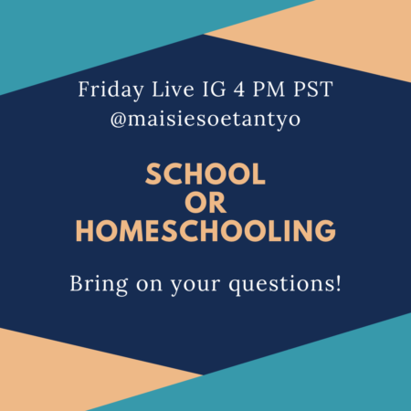 Maisie’s Coffee Chat: ‘Schooling vs. Home Schooling’